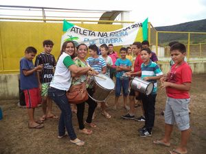 Programa Atleta na Escola na escola Emília Ferreira de Oliveira - Foto 3